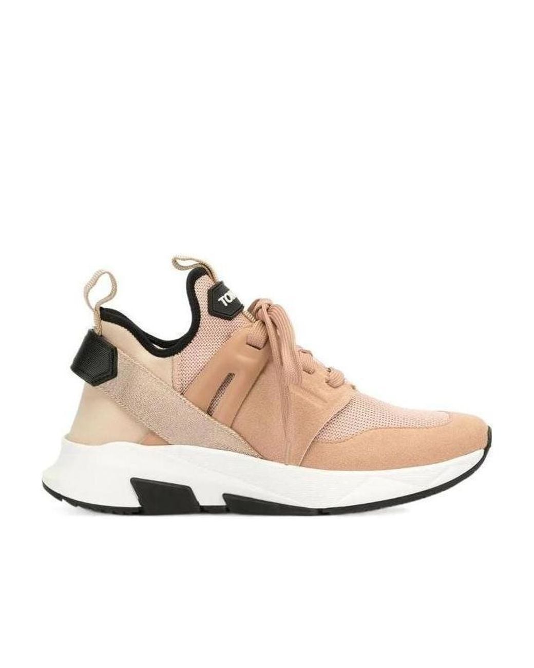 Tom Ford Natural Jago Low-Top Sneakers