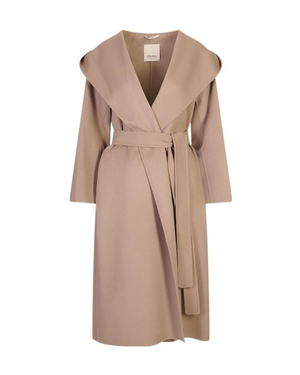 Max Mara Natural 'S Romolo Belted Coat