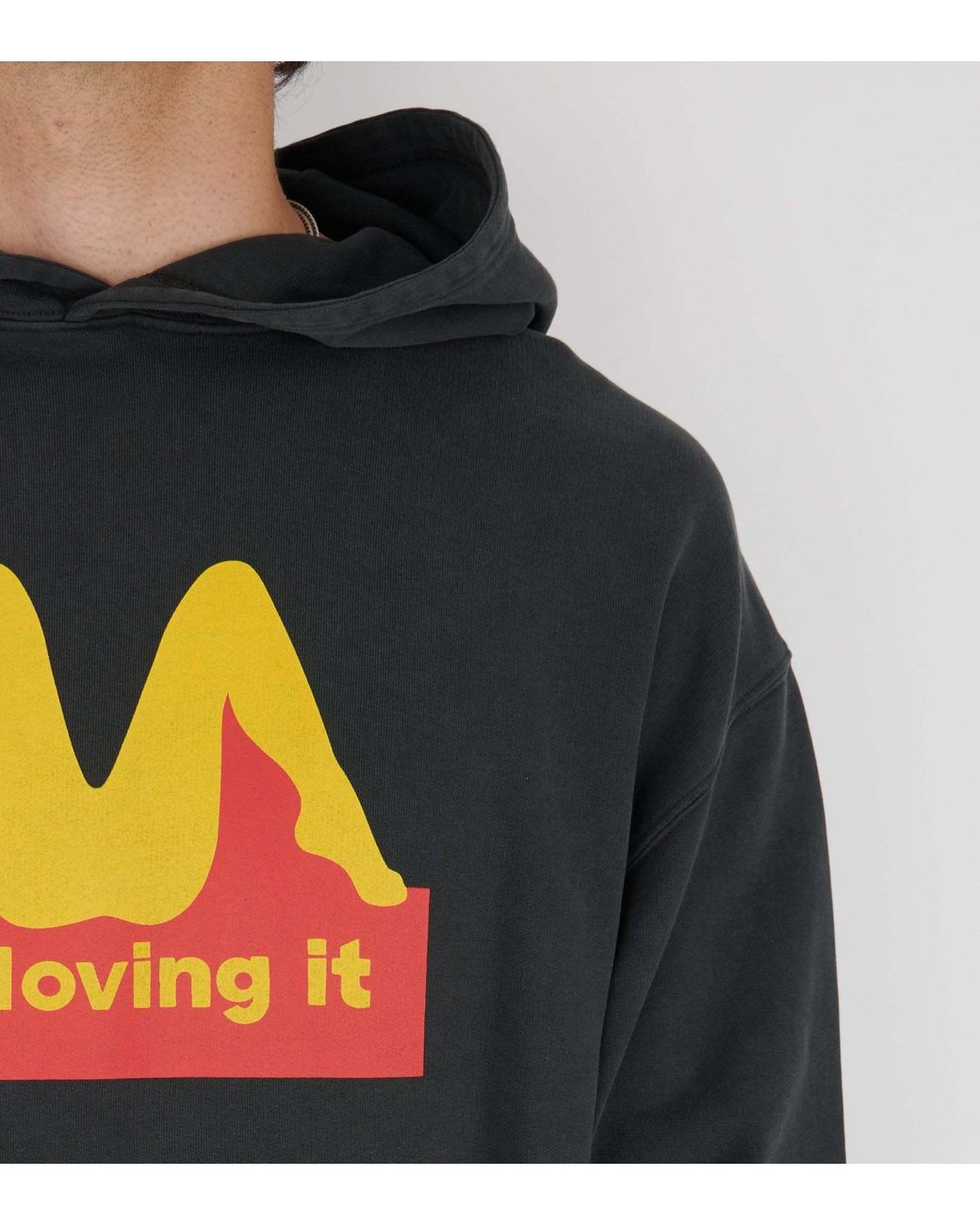Carne Bollente Black Drive Through Desires Hoodie for men