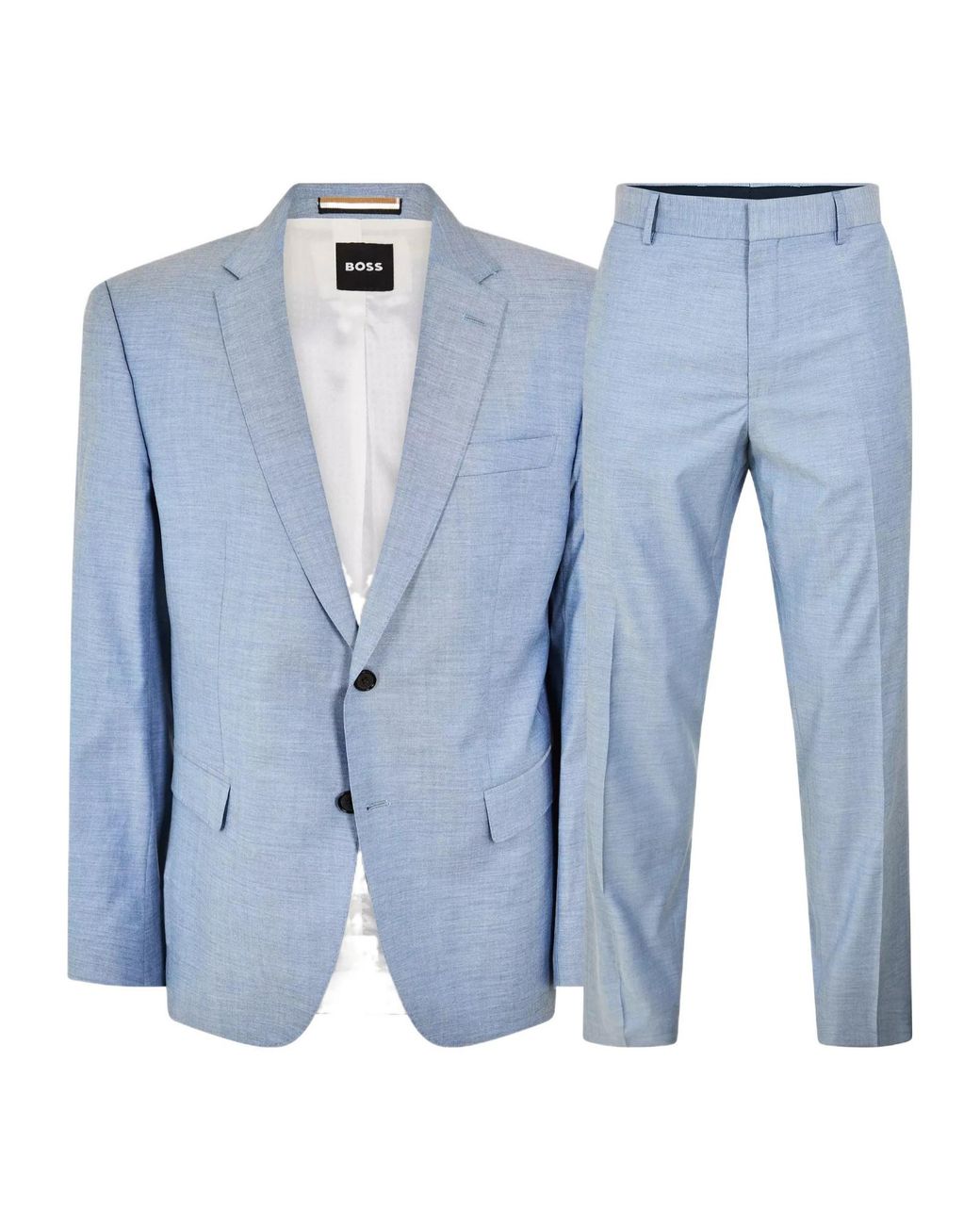 Boss Blue H-Huge 3-Piece Suit for men