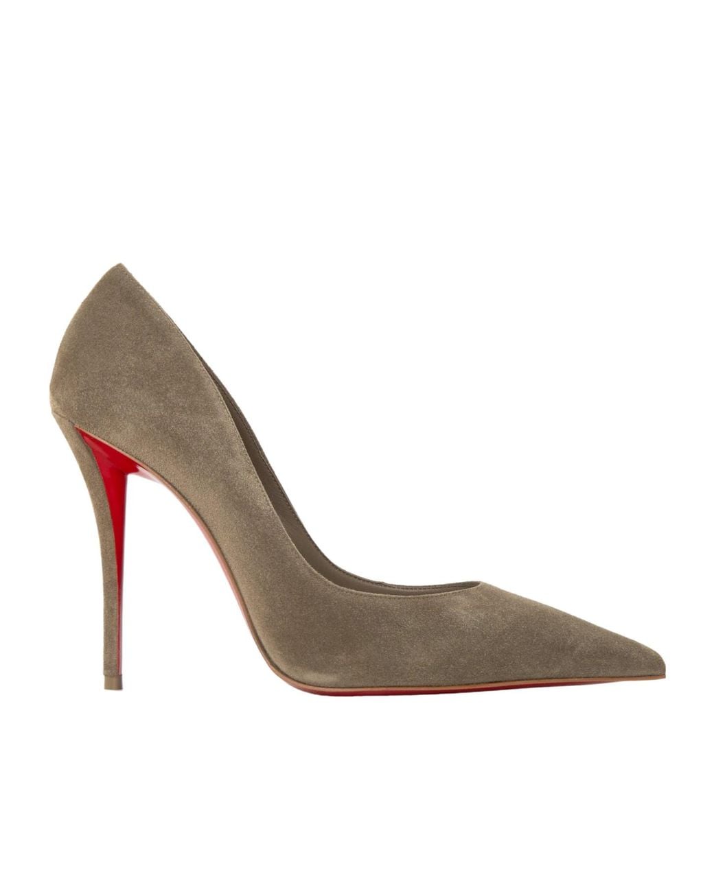 Christian Louboutin Metallic Pointedtoe Stiletto Heels