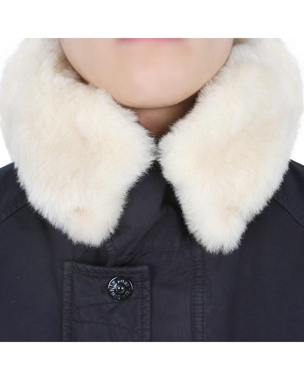 Stone Island Blue David-Tc Parka Coat for men