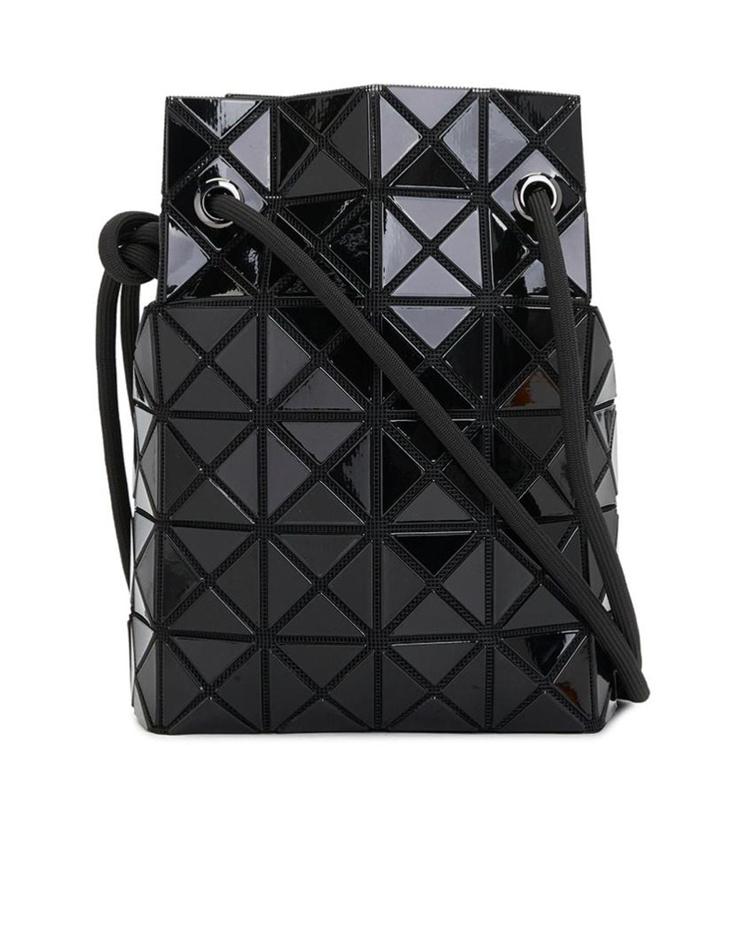Issey Miyake Black Drawstring Shoulder Bag