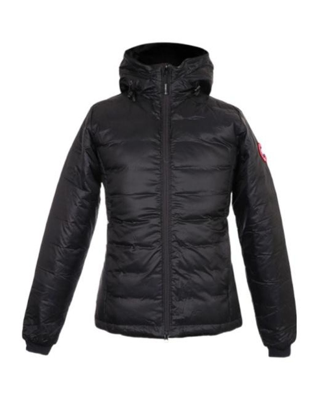 Canada Goose Black Hooded Down Jacket