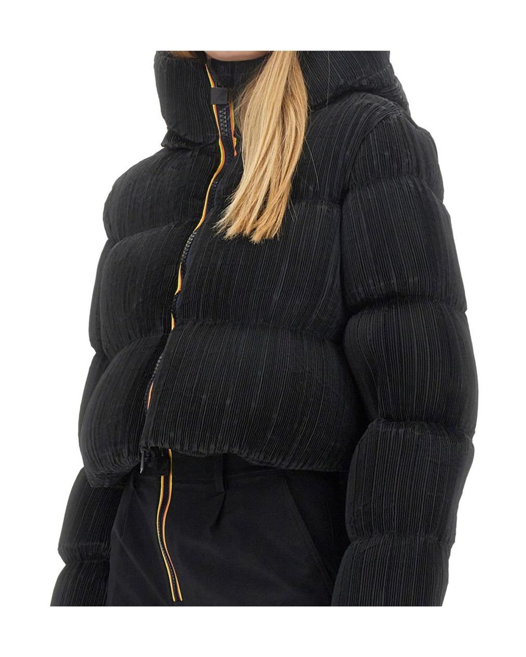 K-Way Black Brien Padded Jacket