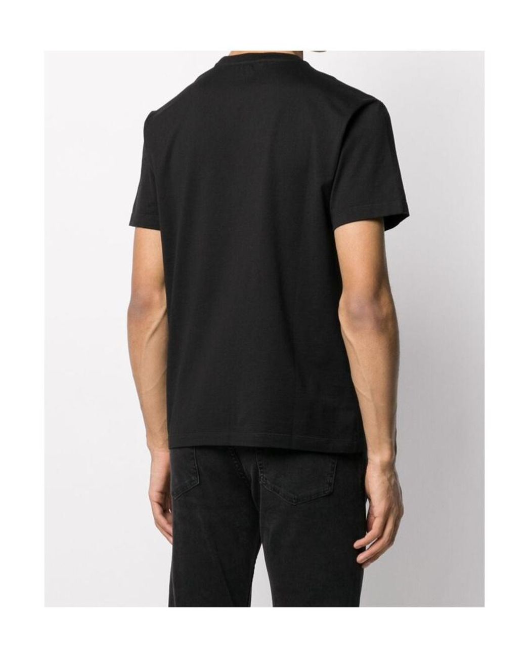 Versace Black Medusa Logo T-Shirt for men