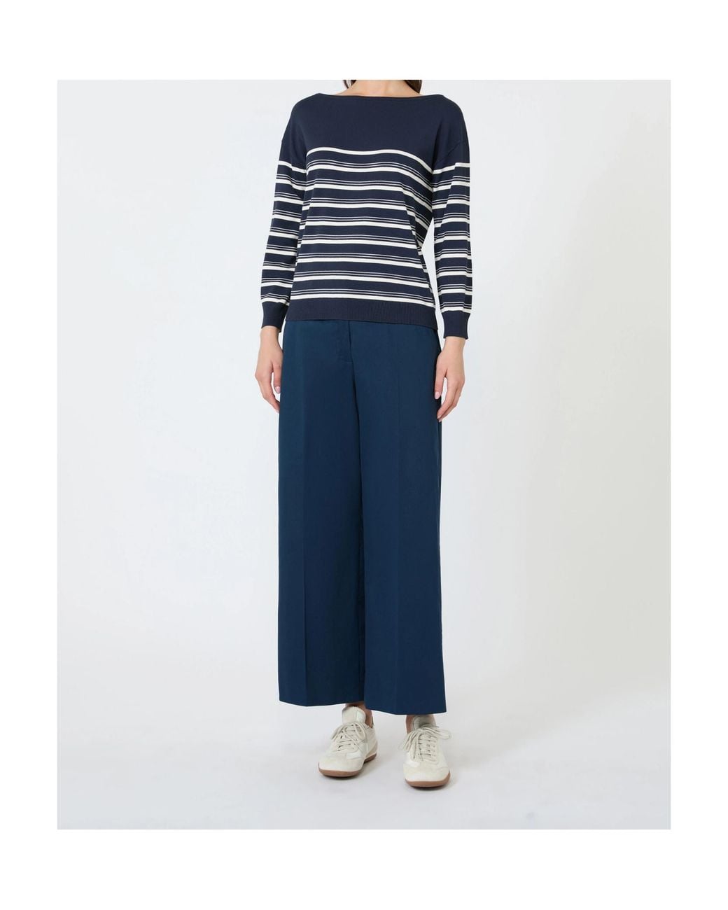 Weekend by Maxmara Blue Long-Sleeved Knitwear
