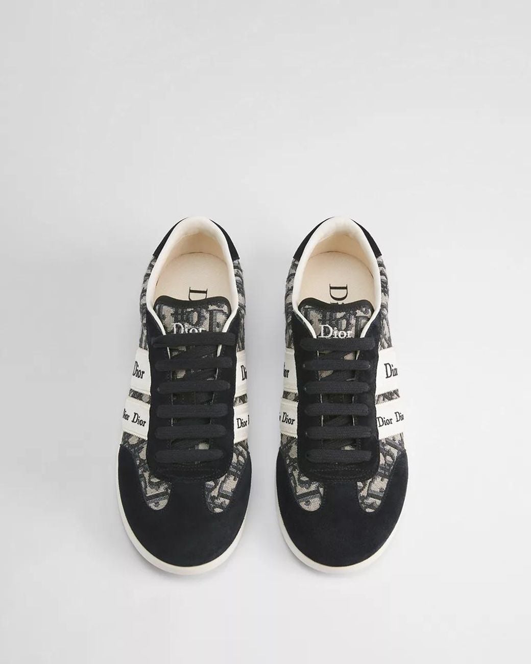 Dior Black Ribbon Sneaker