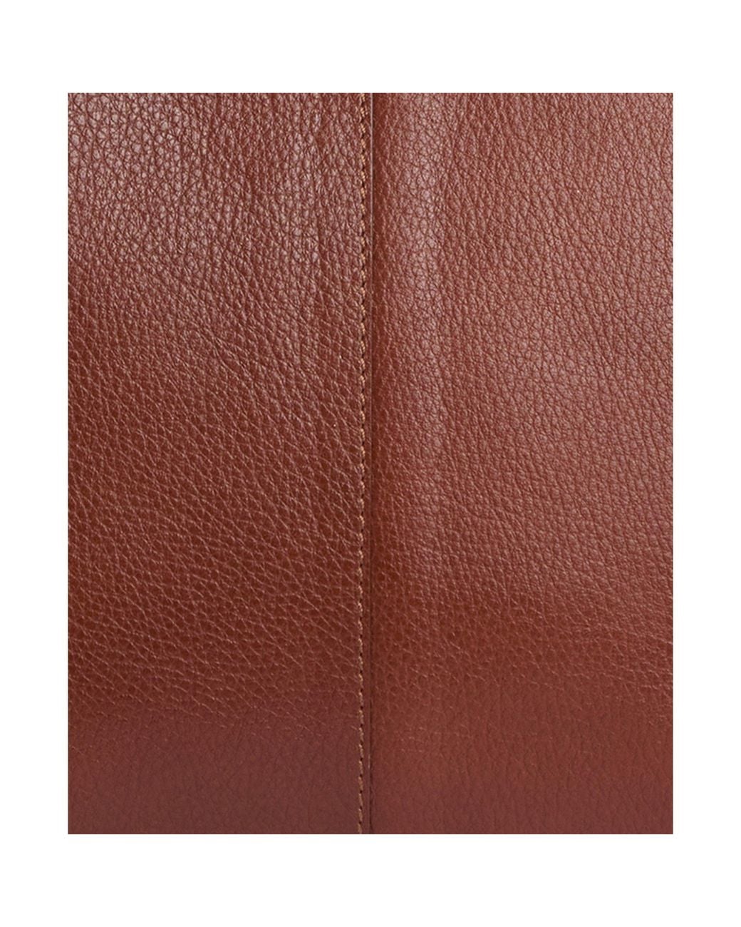 Barbour Brown Leather Tote Bag