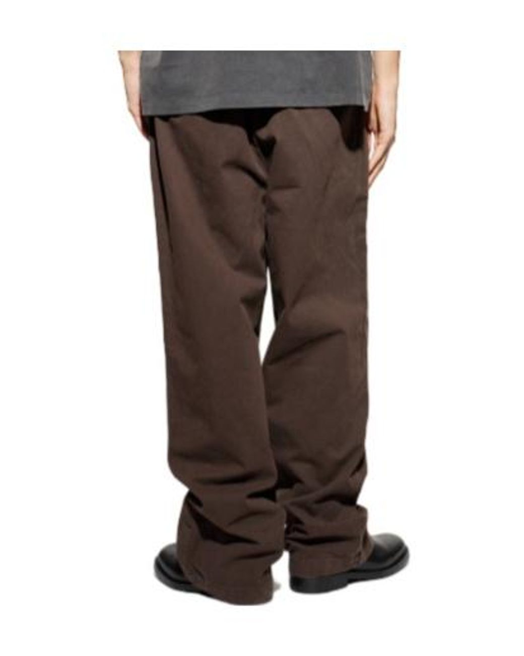 AllSaints Brown Juku Wide-Leg Pants for men