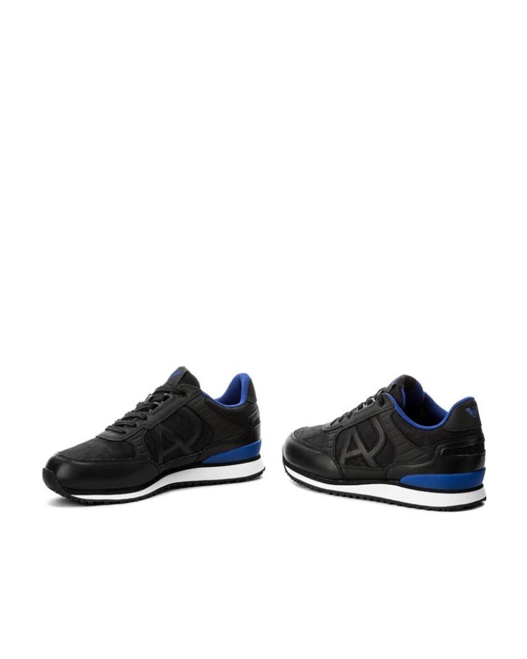 Armani Jeans Blue Laced Sneakers for men