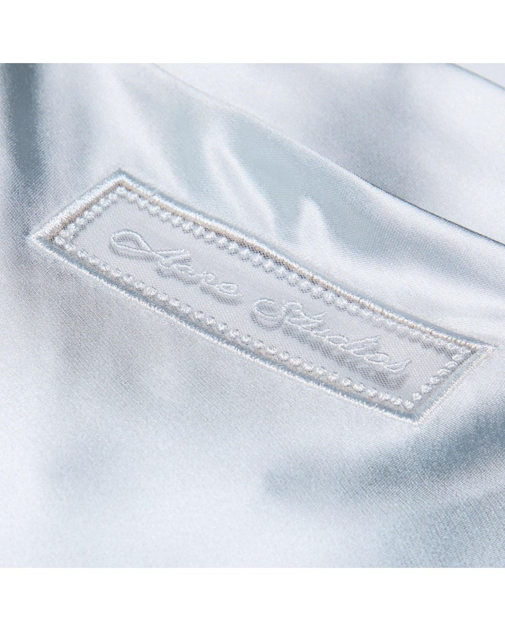 Acne Blue Satin Camisole