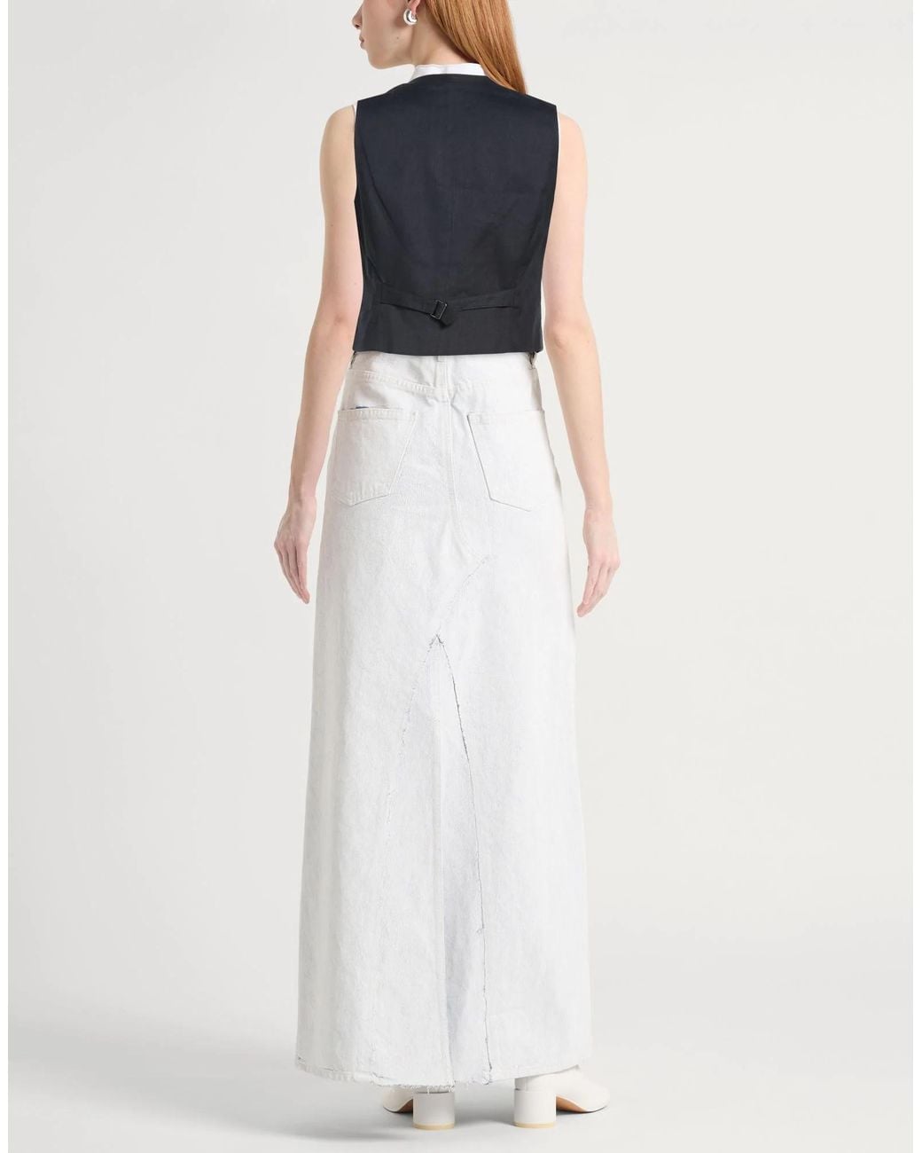 Rag & Bone Blue Solid-Color Stretch Waistcoat