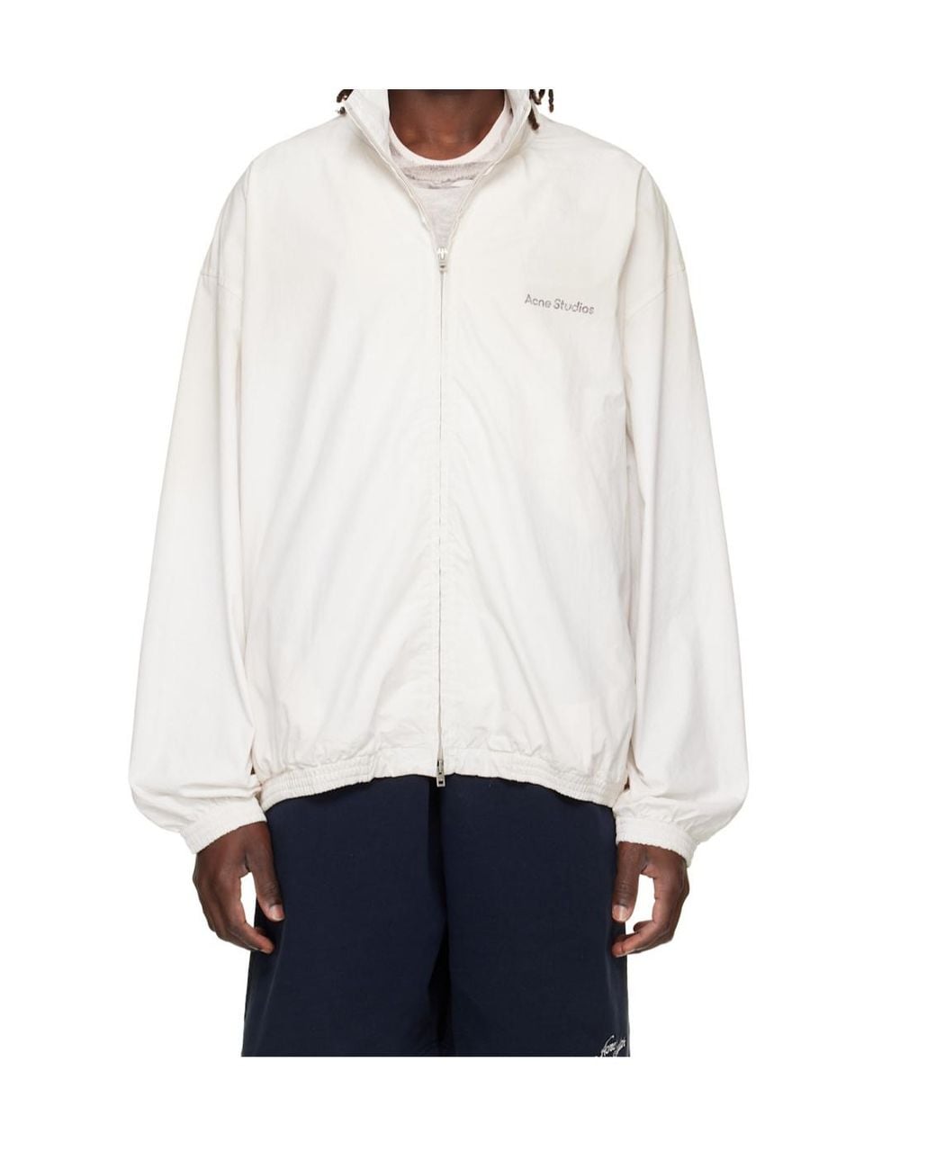 Acne White Jacket for men