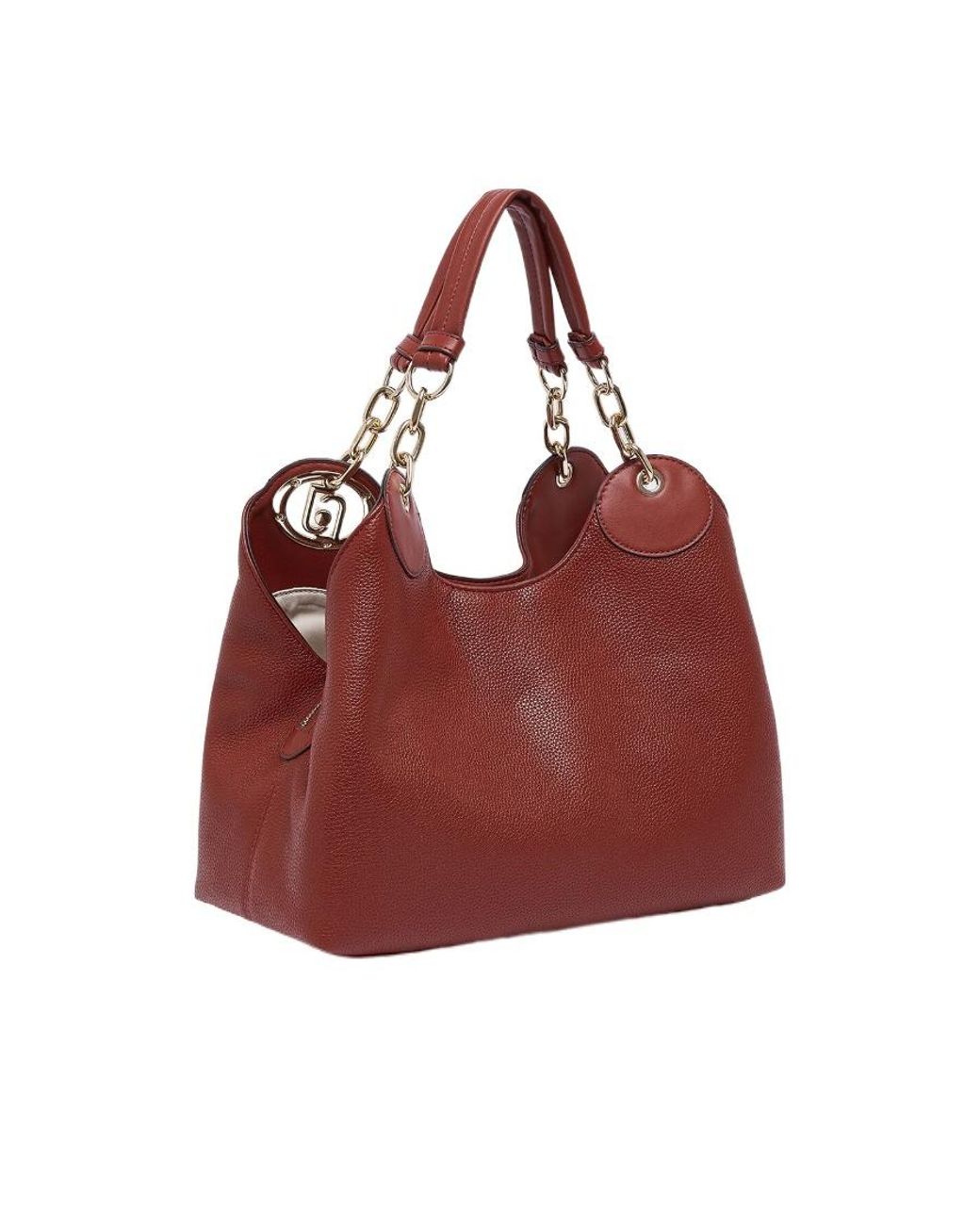 Liu Jo Red Chain Detail Shoulder Bag