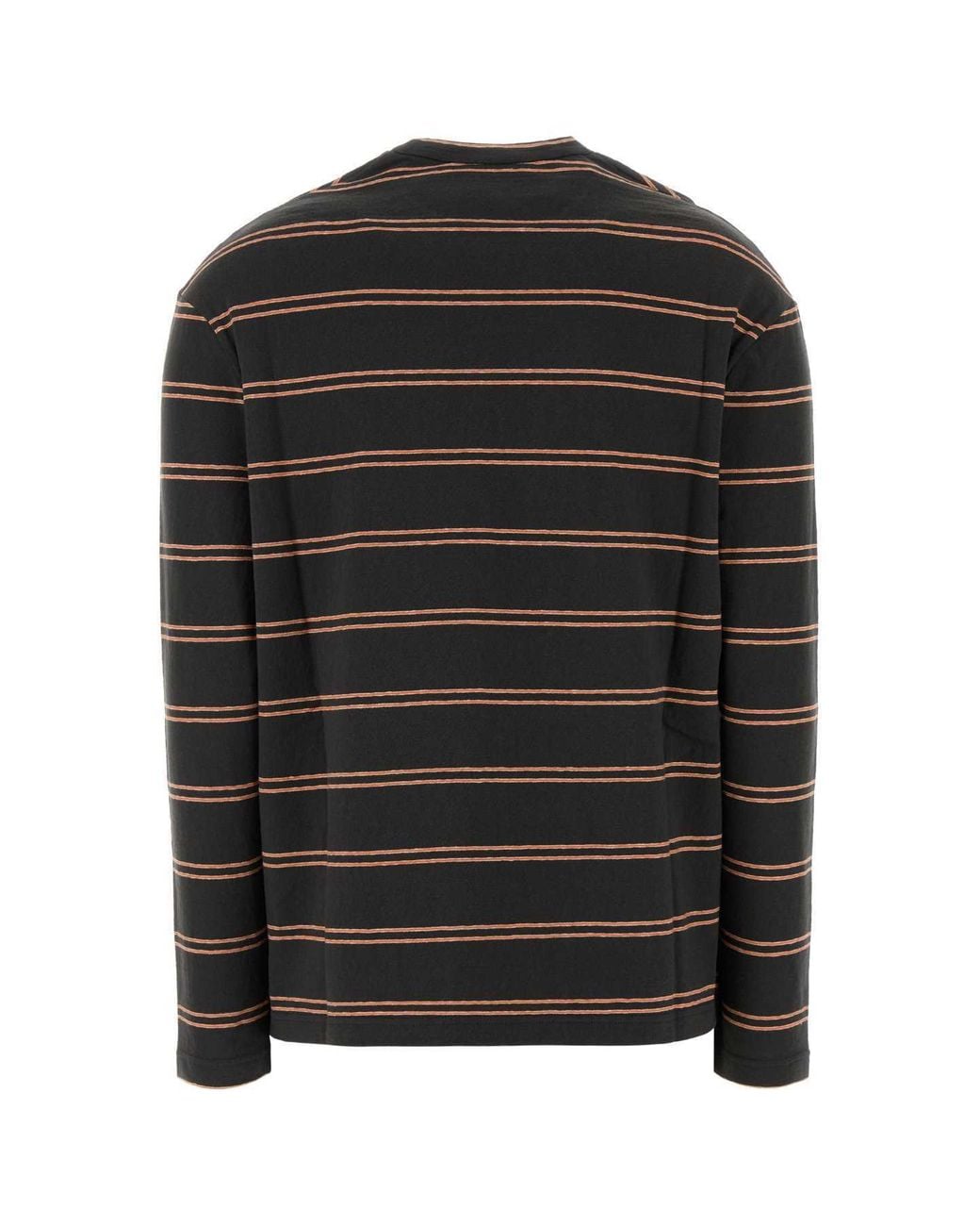 Jil Sander Black Long Sleeve T-Shirts