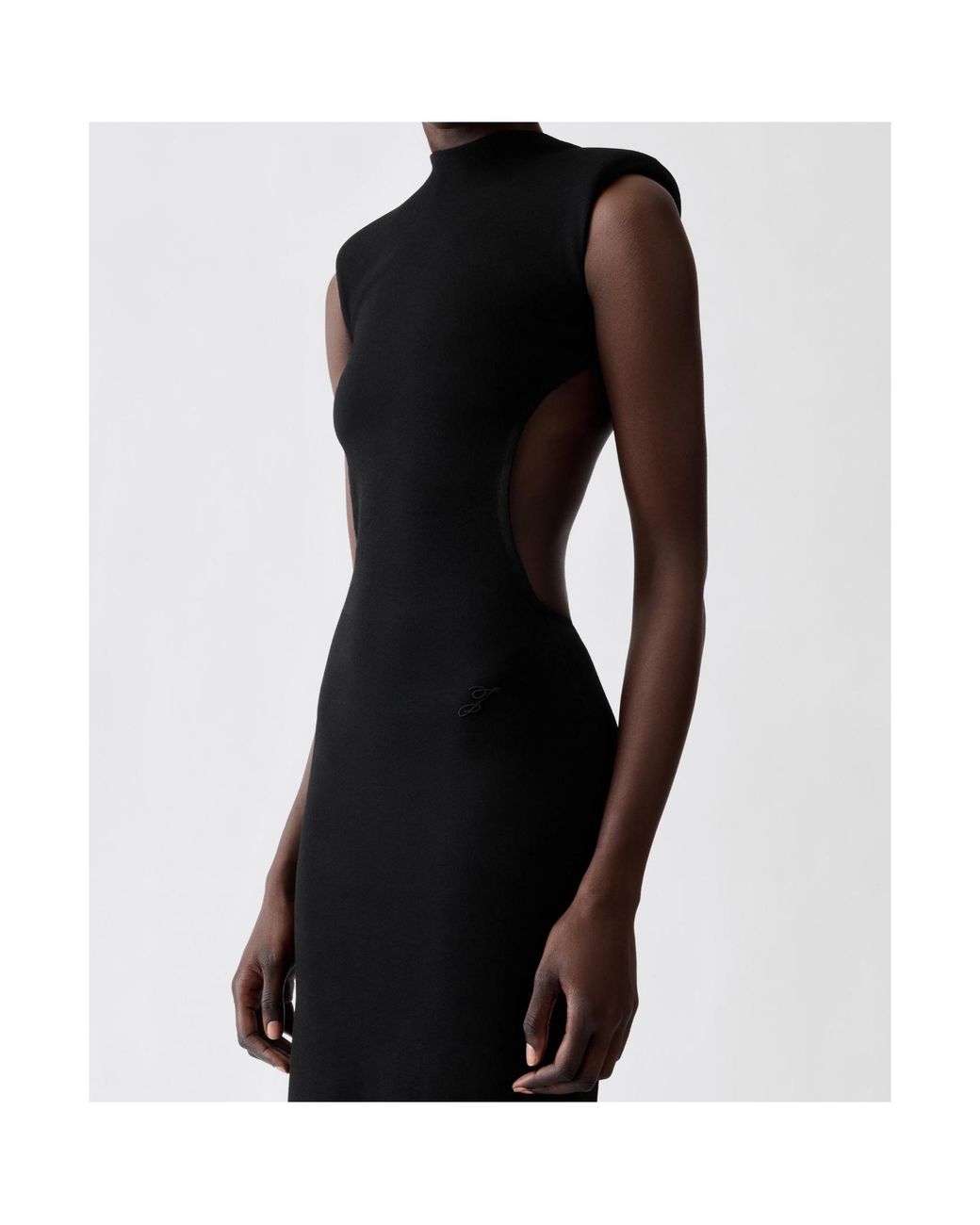 Jacquemus Black The Palmier Sleeveless Dress