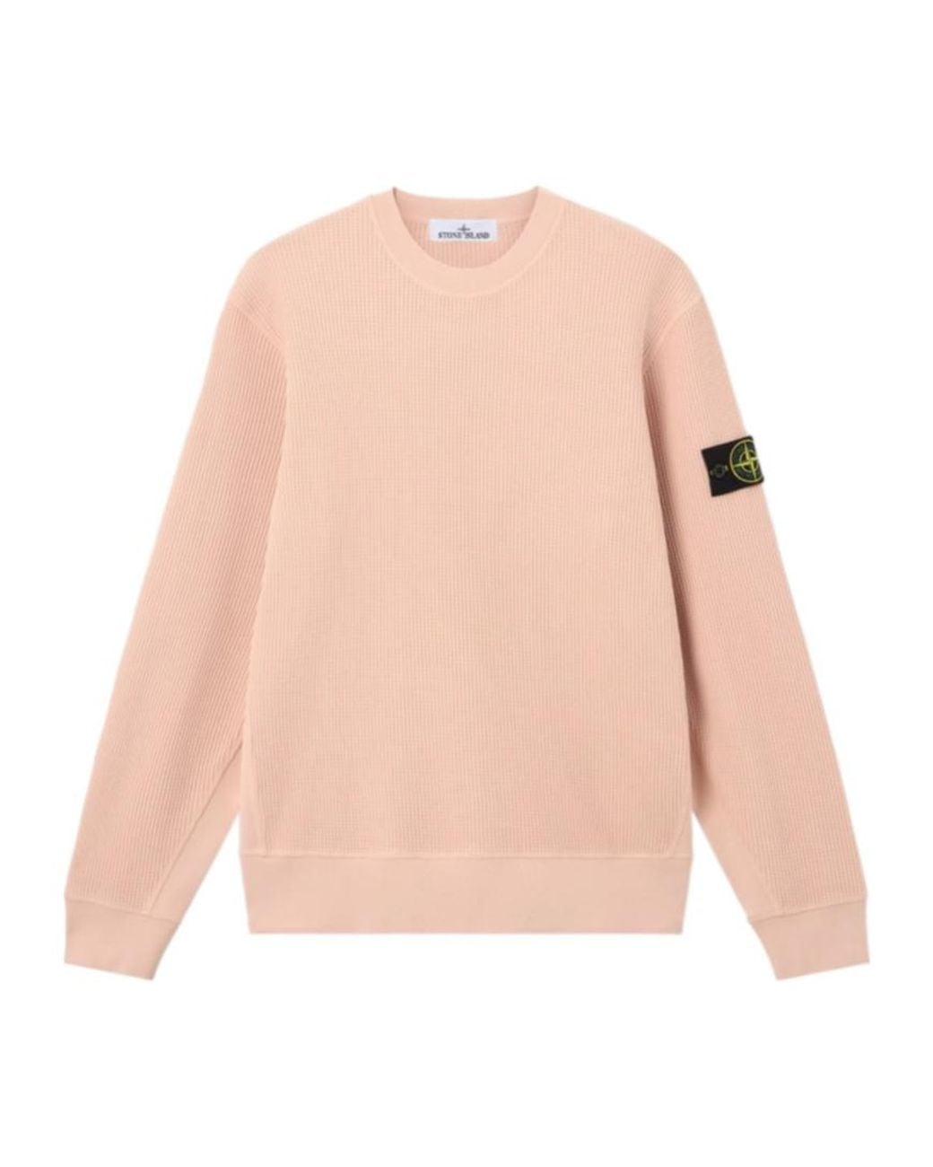 Stone Island Pink Regular-Fit Crewneck Sweatshirt for men