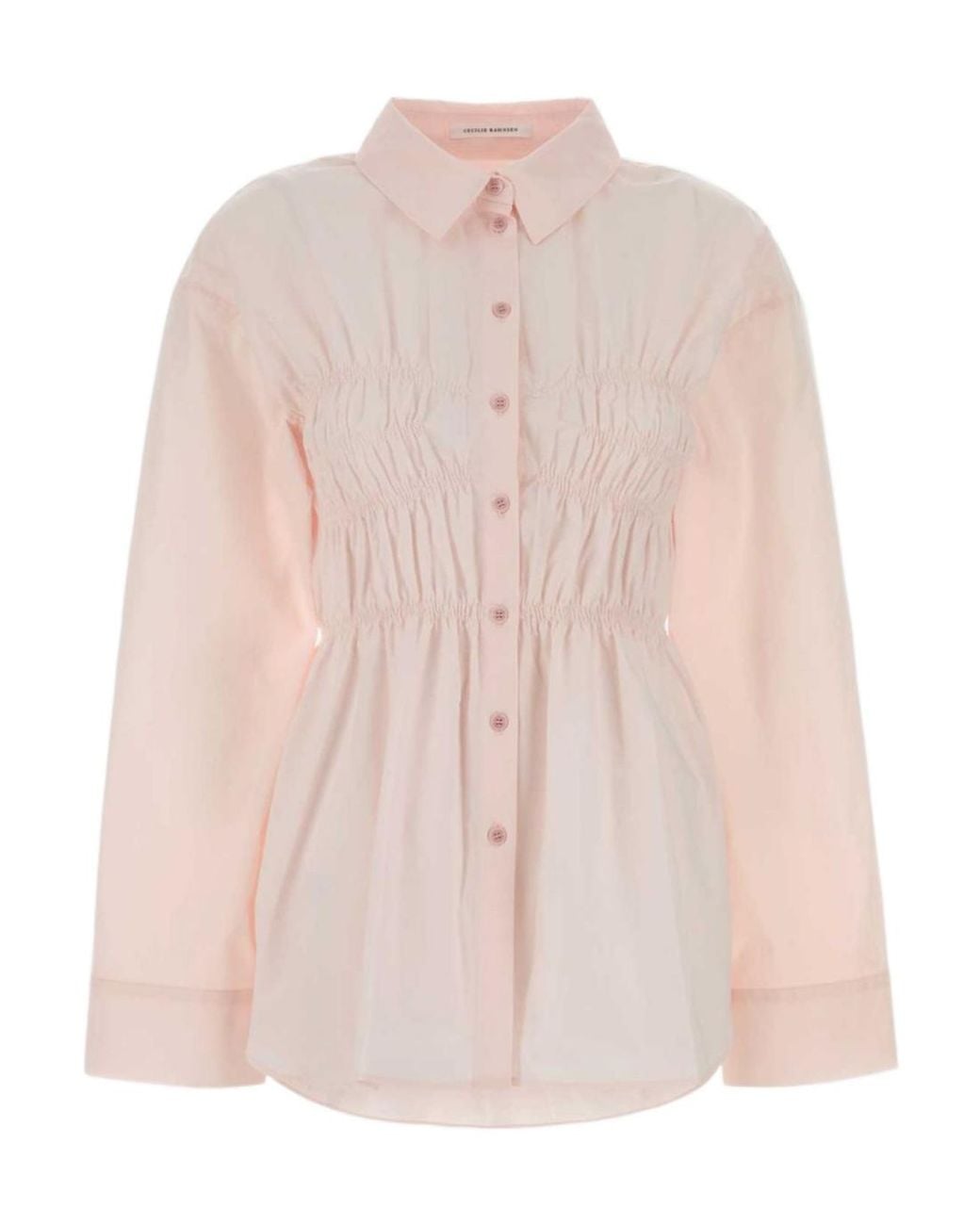 CECILIE BAHNSEN Pink Braxton Shirt