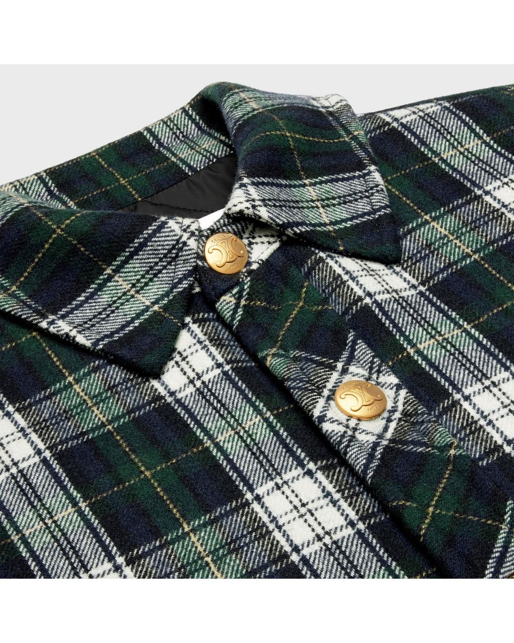 Céline Green Overshirt