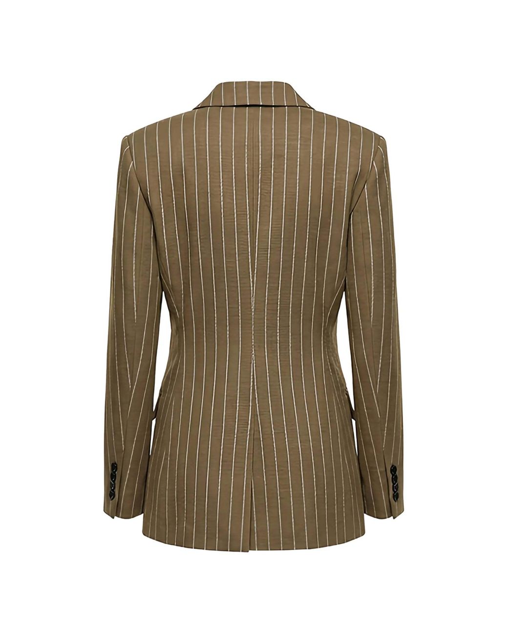 Max Mara Green Long-Sleeved Suit Jacket