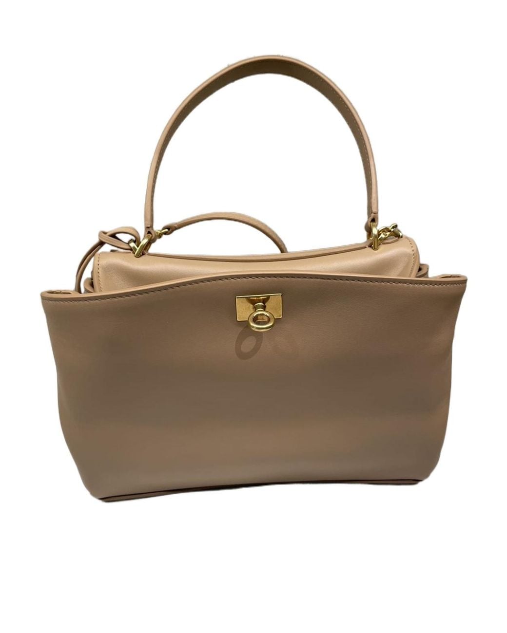 Balenciaga Brown Rodeo Small Top Handle Bag