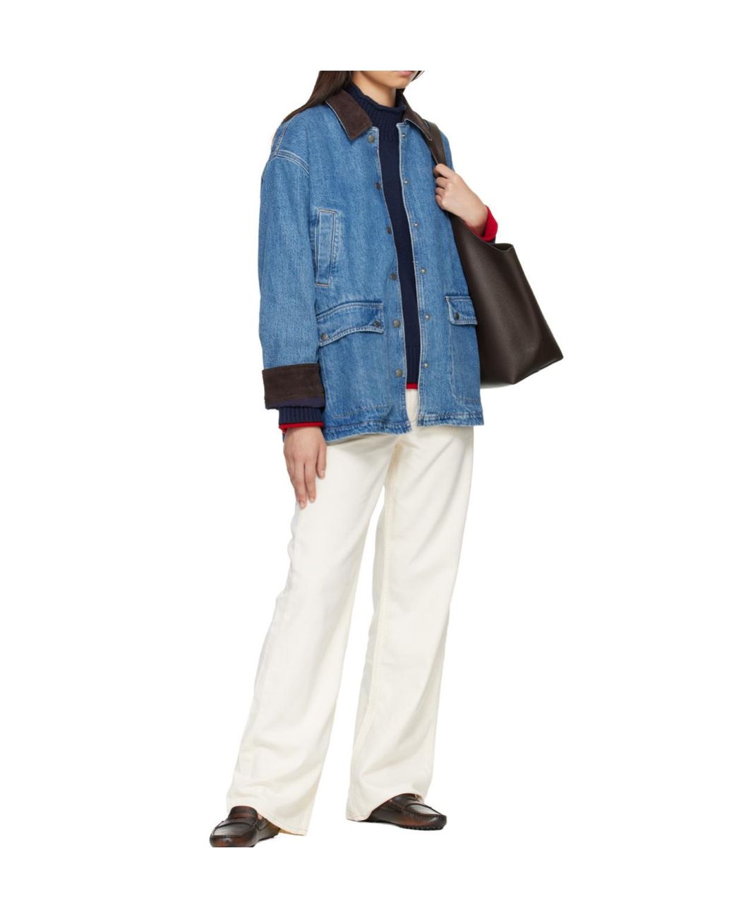 Rag & Bone Blue Long-Sleeve Jacket