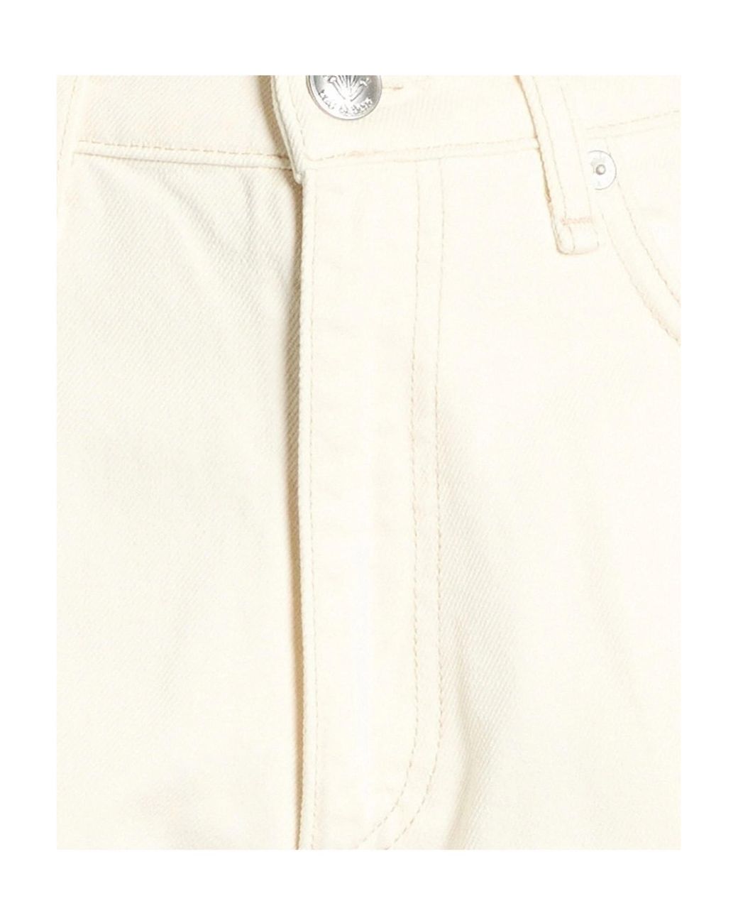 Rag & Bone White Straight Leg