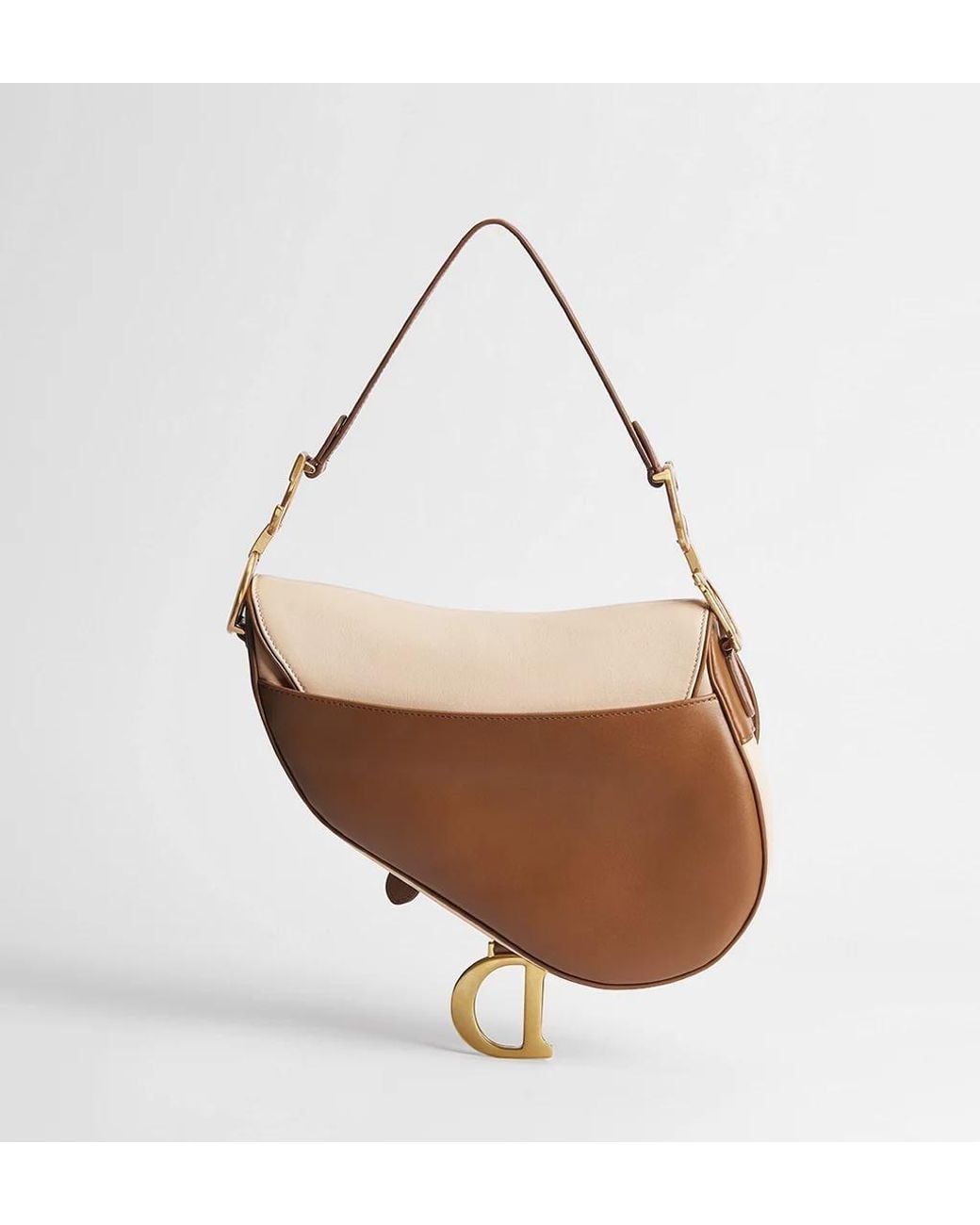 Dior Multicolor Saddle Bag With Strap