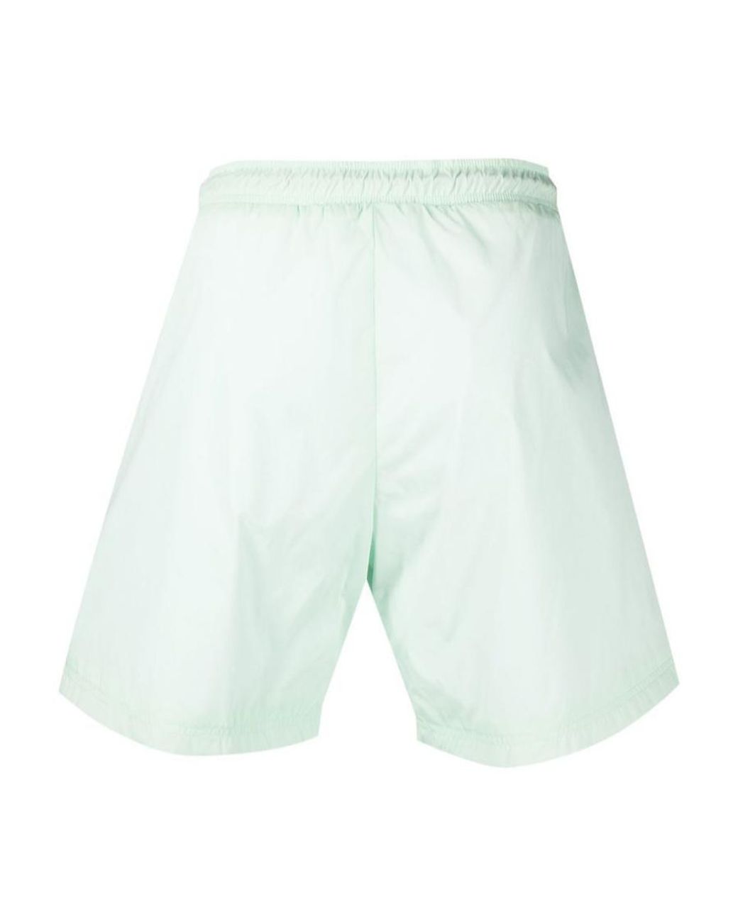 Off-White c/o Virgil Abloh Blue Logo-Tape Swim Shorts for men