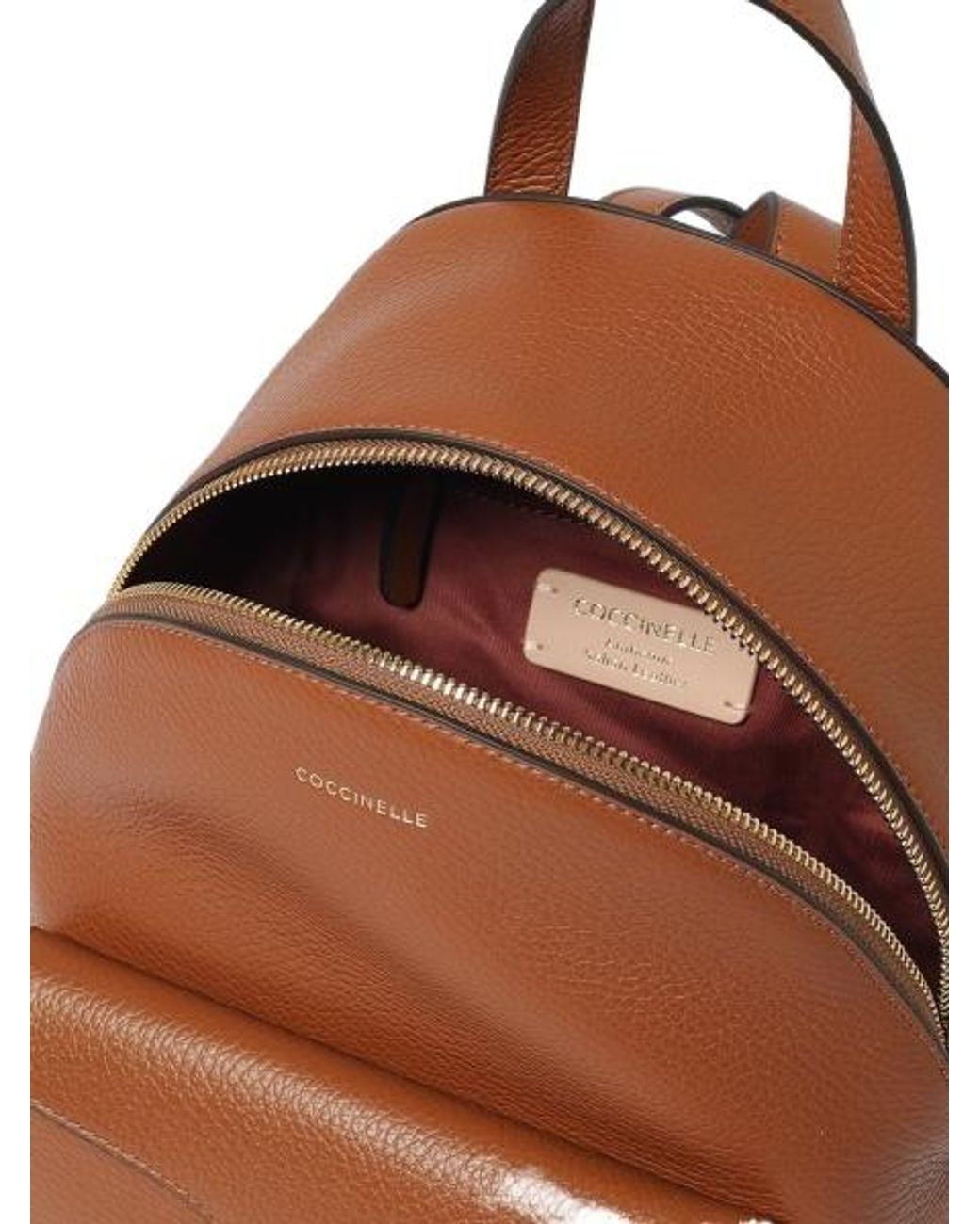 Coccinelle Brown Beat Generation Small Backpack