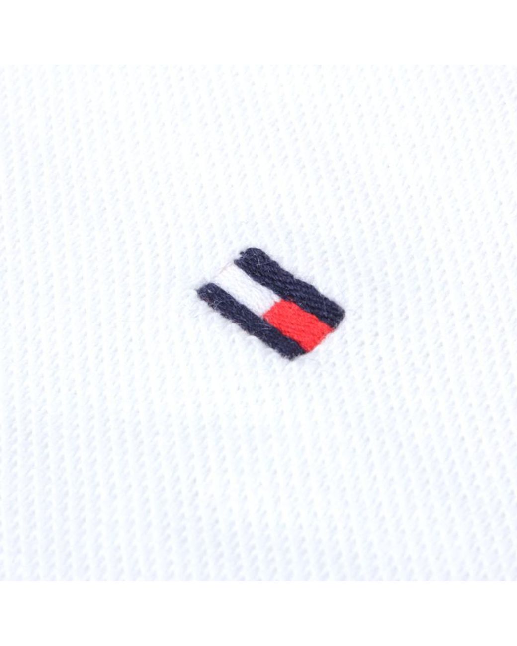Tommy Hilfiger White Short-Sleeved Polo Shirt for men