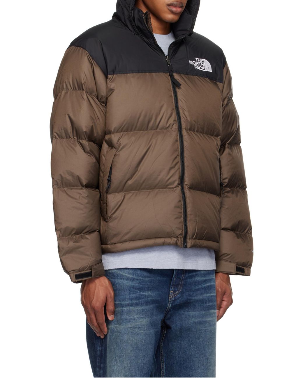 The North Face Brown 1996 Retro Nuptse Jacket for men