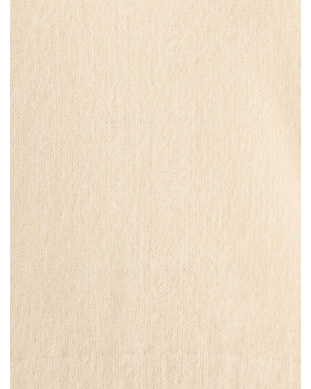 Max Mara White Humble Mohair Knit Sweater