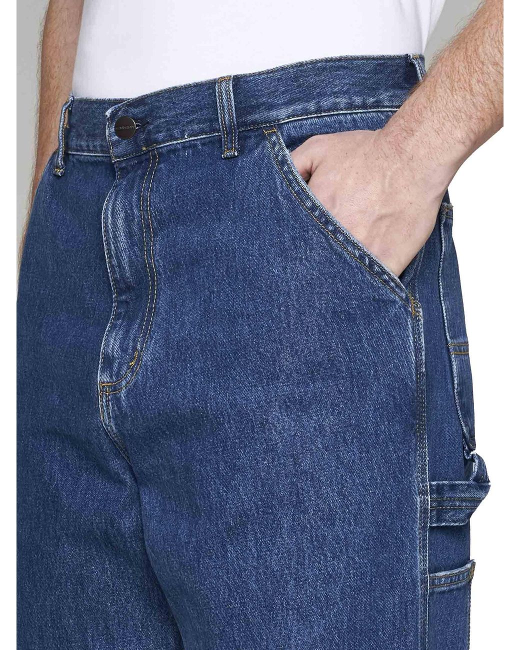 Carhartt Blue Single Knee Pants for men