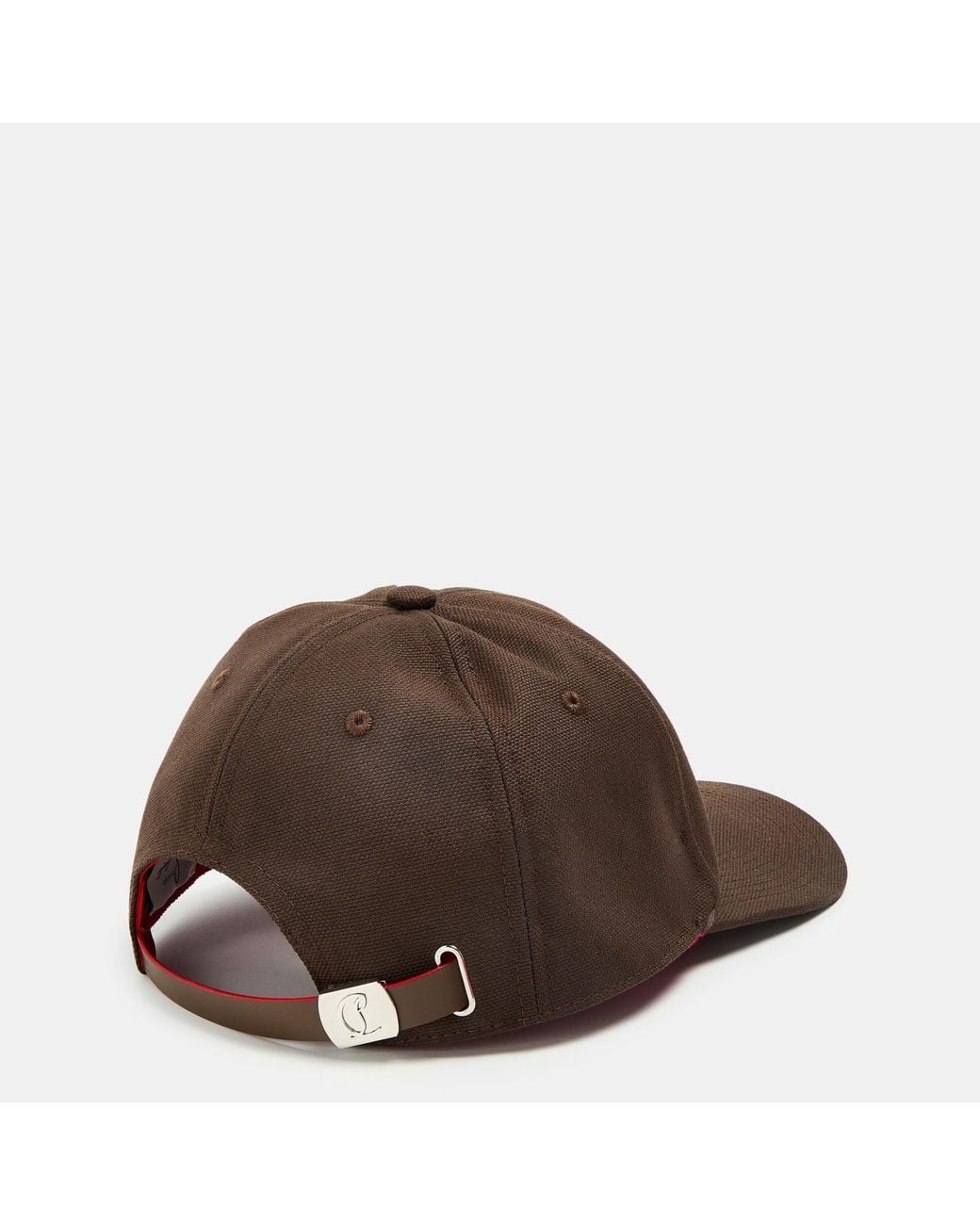 Christian Louboutin Brown Baseball Cap for men