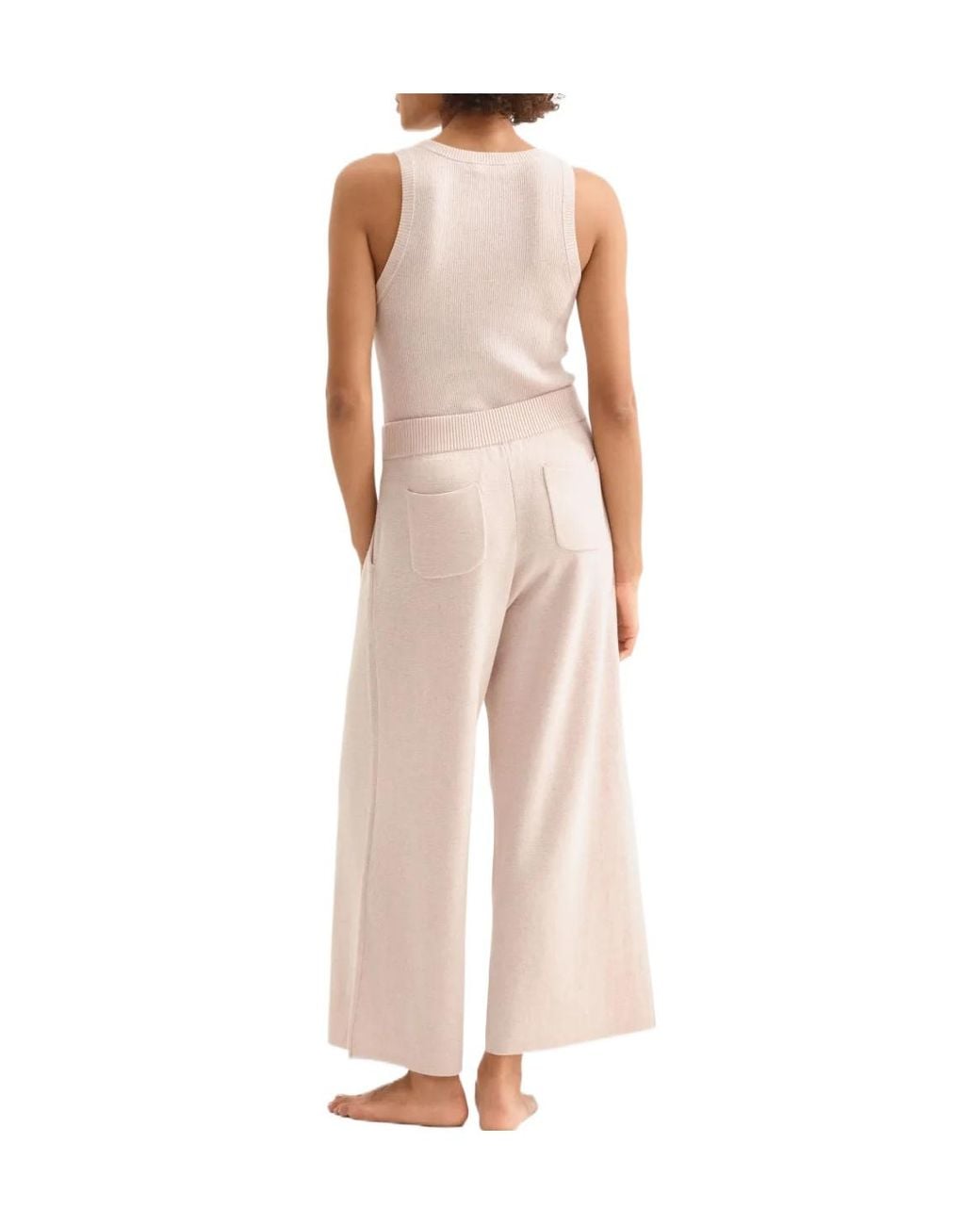 Eres Pink Pleated-Pocket Trousers