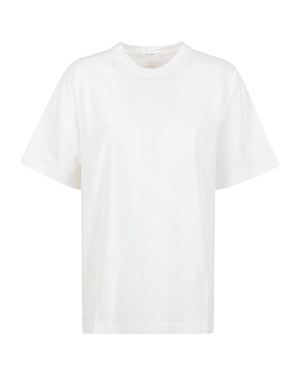 The Row White Short-Sleeved T-Shirt