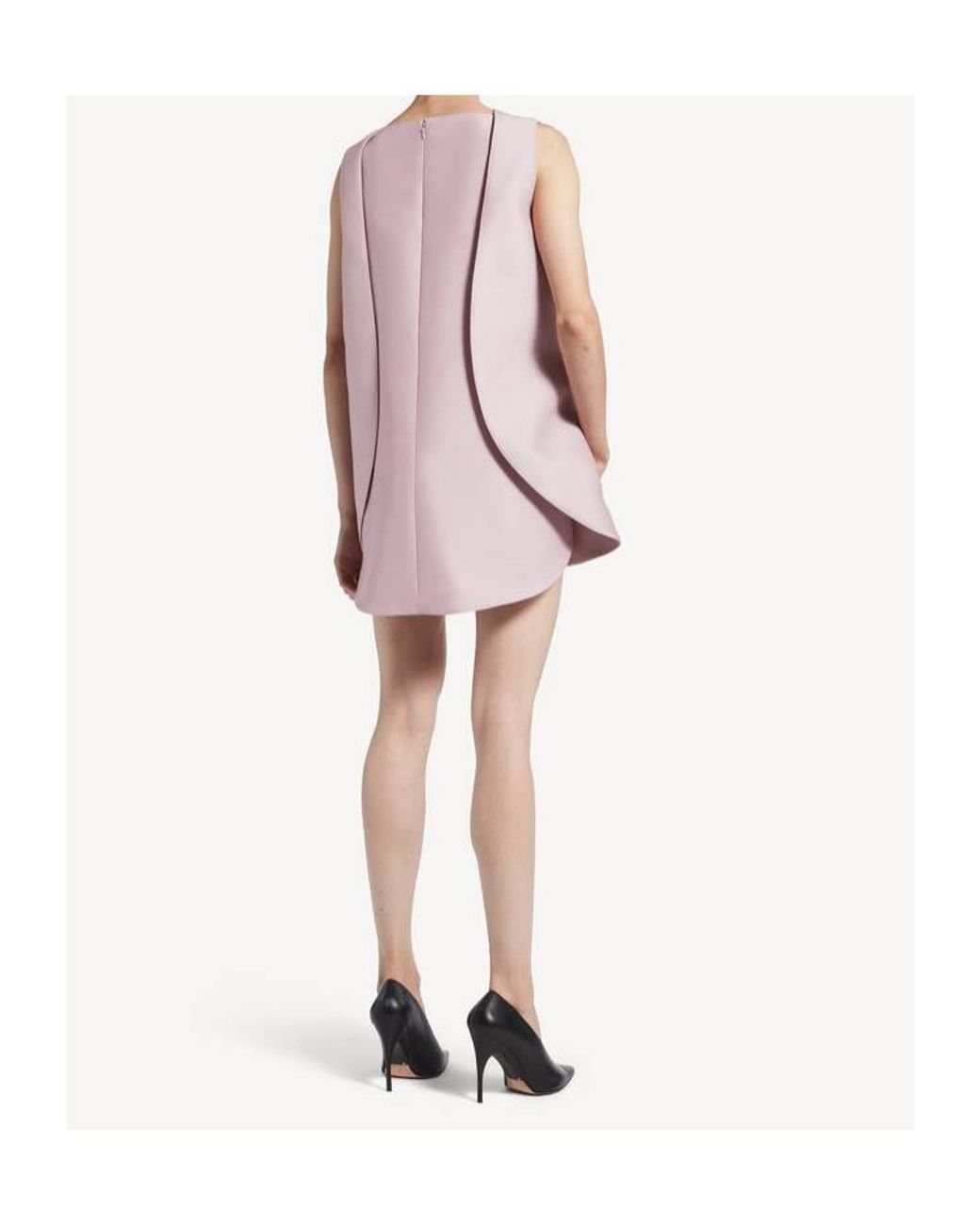 Balenciaga Pink Mini Sack Dress