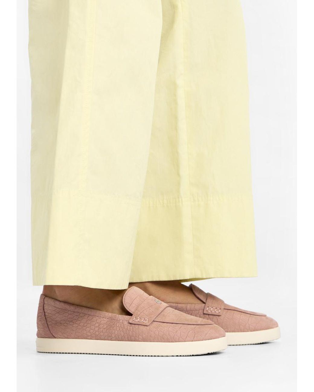 Tory Burch Pink Ballet Sport Loafers