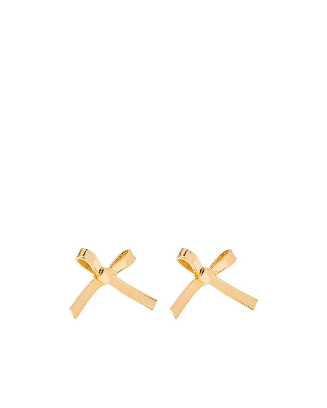Marc Jacobs Natural Bow Stud Earrings