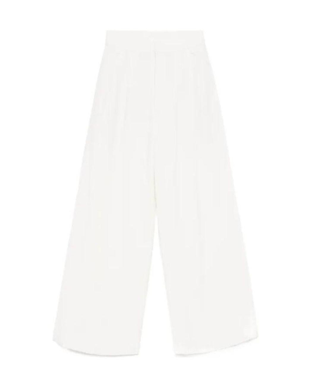 Uma Wang White Paella Casual Pants