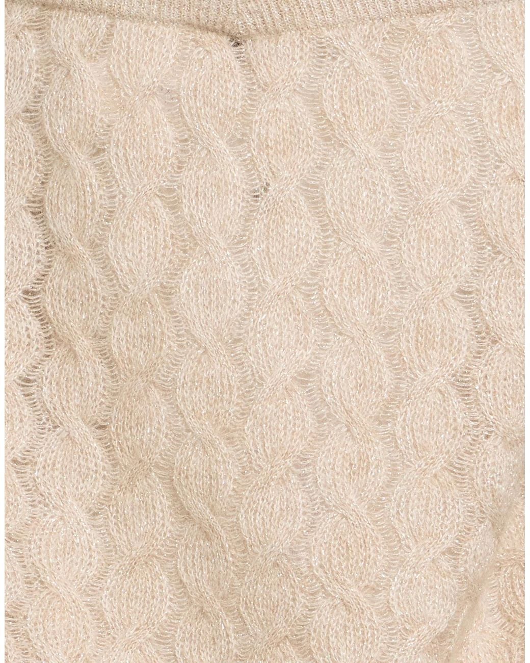 Brunello Cucinelli Natural Solid Colour Jumpers