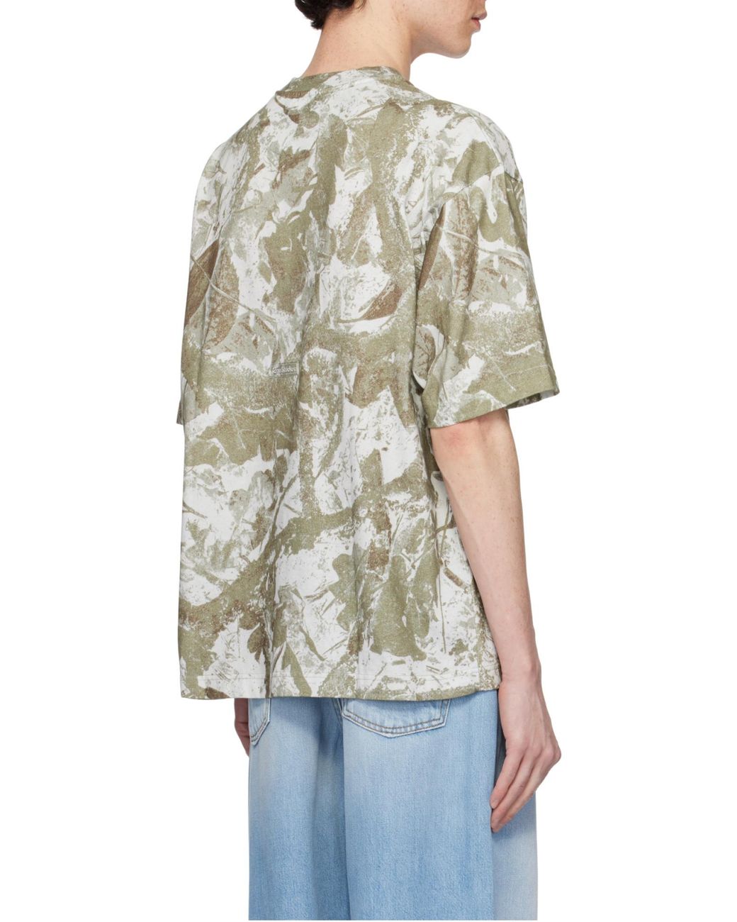 Acne Gray Crew-Neck T-Shirt