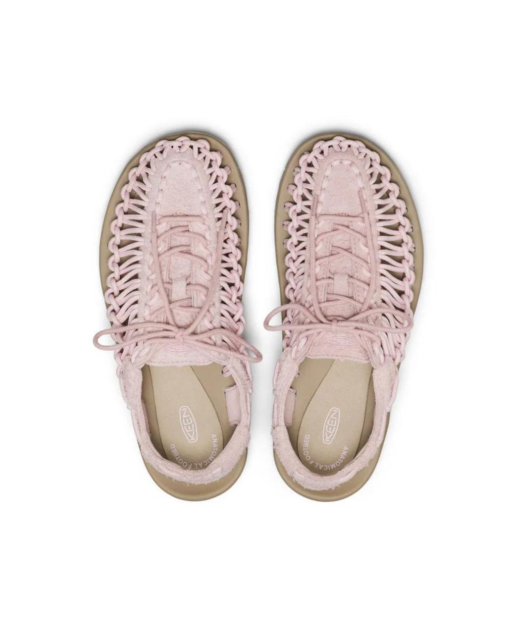 Keen Pink Woven Flat Sandals for men