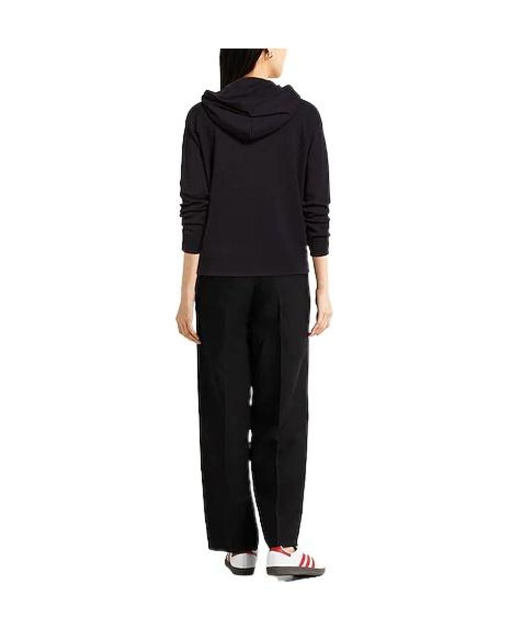 Max Mara Blue Wool Hoodie