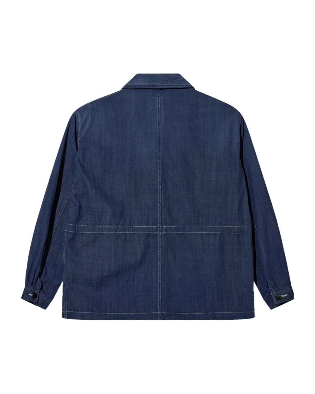 Visvim Blue Zip-Pocket Jacket for men