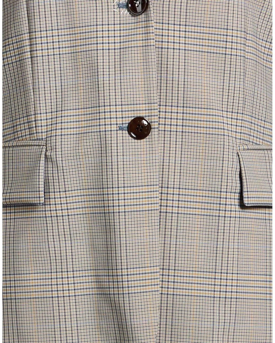 Marni Gray Blazer Polyester, Virgin Wool, Elastane