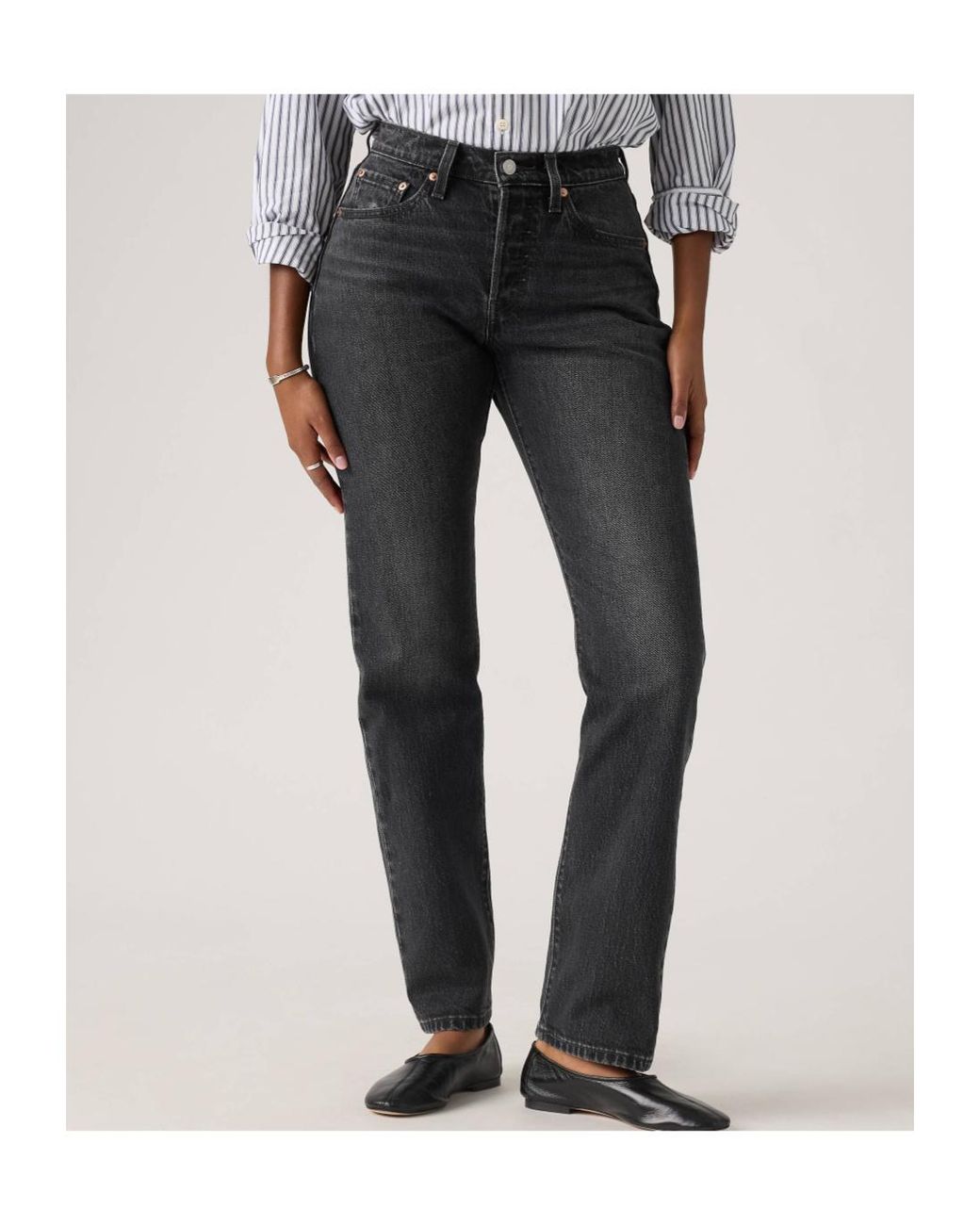 Levi's Black 501 Curve Jeans