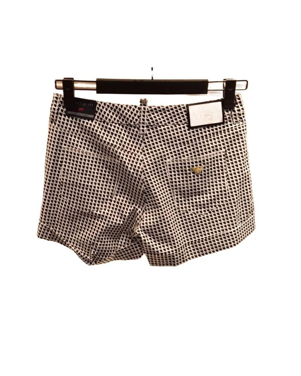 Armani Jeans Multicolor Waistband Shorts